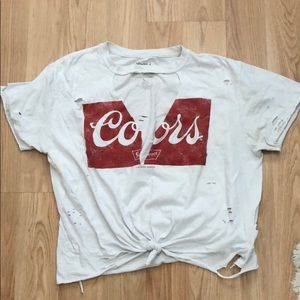 Vintage coors shirt large